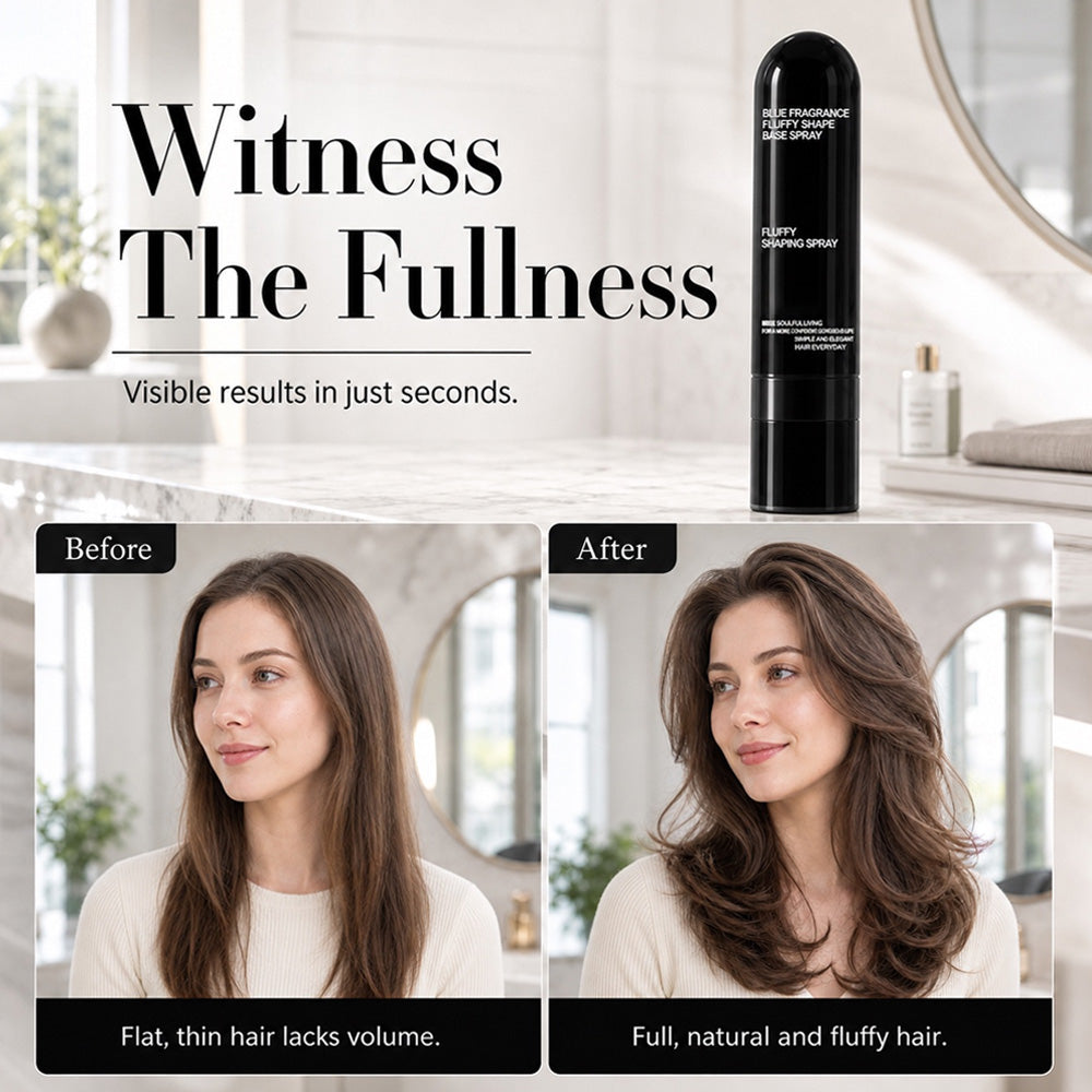 Instant Fluffy Volume Hair Spray For Flat & Lifeless Hair