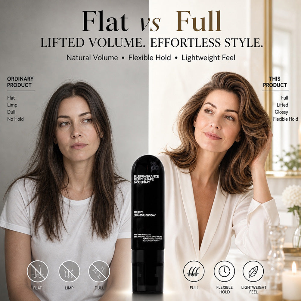 Instant Fluffy Volume Hair Spray For Flat & Lifeless Hair