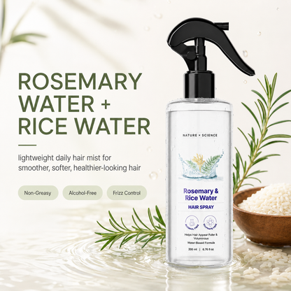 🔥Final 2 Hour 50% OFF🔥Rosemary & Rice Water Hair Spray| 100% Natural Extract