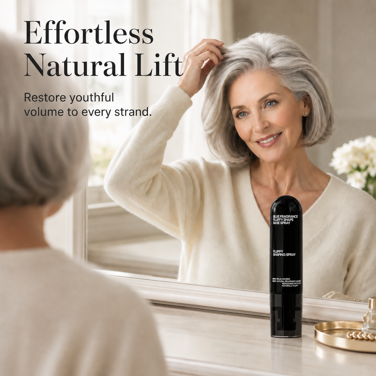 Instant Fluffy Volume Hair Spray For Flat & Lifeless Hair